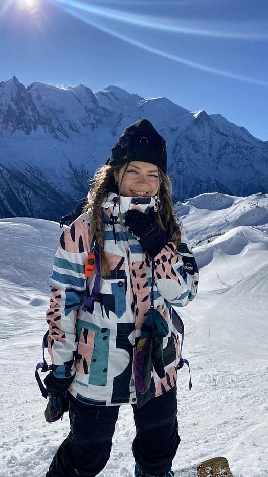 Klant @katrine_isakova in Dope Adept W Snowboard jas Dames Melon