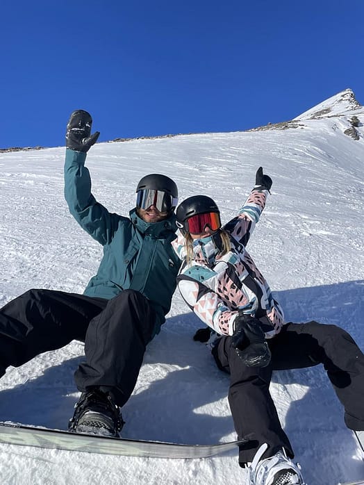 Klant @wolfczy in Dope Adept W Snowboard jas Dames Melon