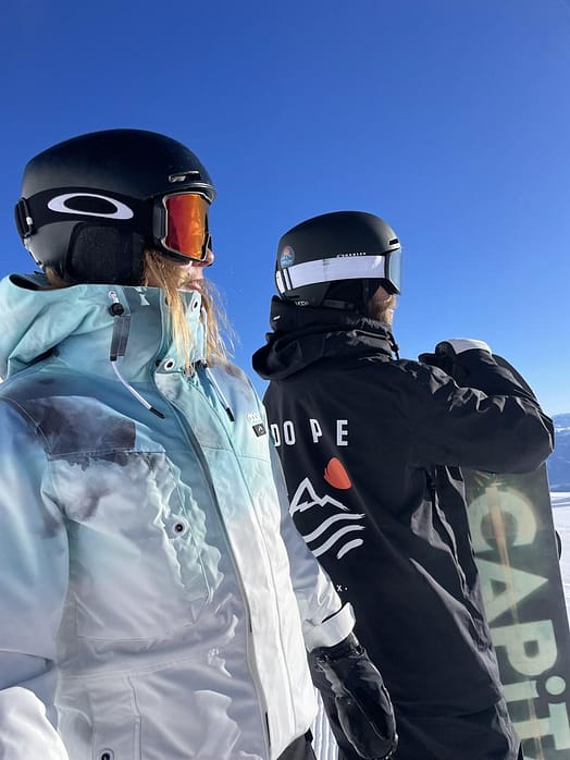 Klant @wolfczy in Dope Adept W Snowboard jas Dames Surf
