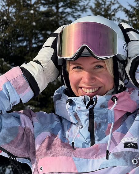 Klant @undefined in Dope Annok W Snowboard jas Dames Washed Ink