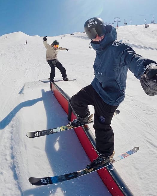 Klant @baumgartner_sam in Dope Blizzard Snowboard Broek Heren Black