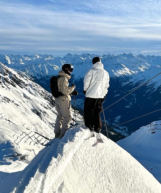 Klant @baumgartner_sam in Dope Legacy Snowboard jas Heren Old White