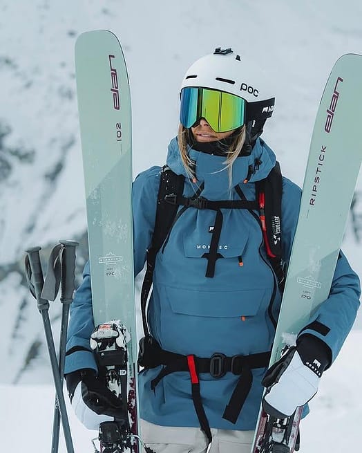 Klant @vickanwahlen in Montec Scope Skibril Black W/Black Tourmaline Green Mirror