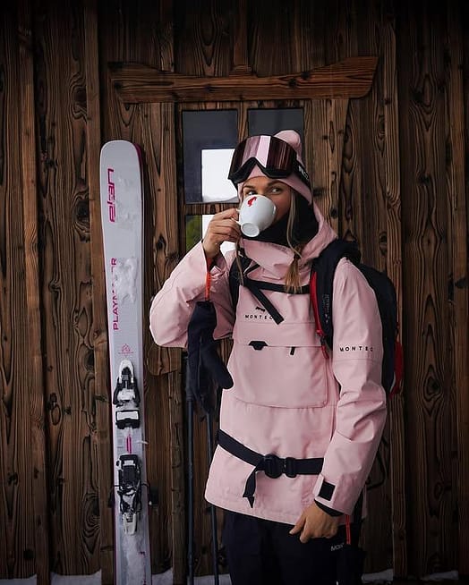 Klant @vickanwahlen in Montec Dune W Snowboard jas Dames Soft Pink