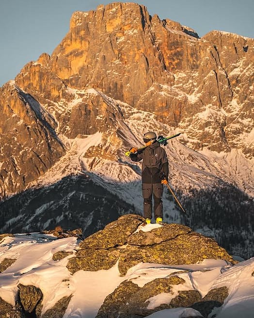 Klant @felixwiemers in Montec Arch Snowboard jas Heren Metal Blue/Black