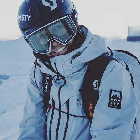 Klant @zuzawitych in Montec Moss W Snowboard jas Dames Soft Blue/Black