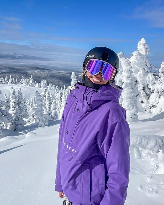 Klant @holyshitthatsgood in Dope Legacy W Snowboard jas Dames Vivid Purple