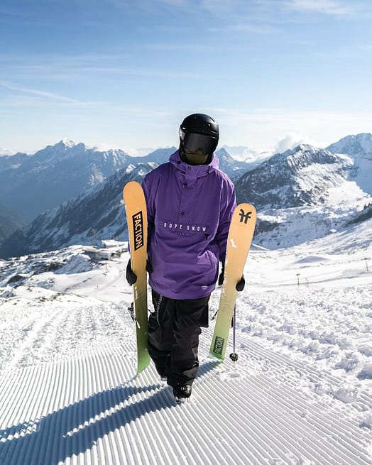 Klant @confettyboy in Dope Legacy Snowboard jas Heren Vivid Purple