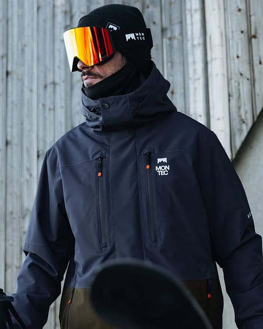 Customer @mario_mitteregger in Montec Fawk Snowboard Jacket Men Dark Blue/Fatigue