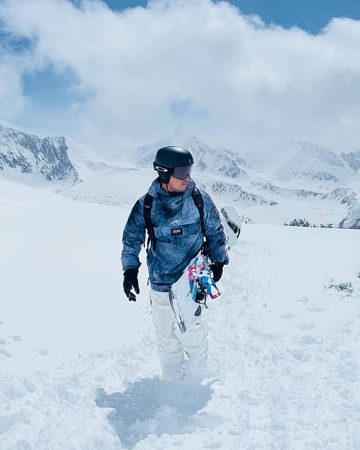 Klant @carlosdchu in Dope Blizzard Snowboard jas Heren Dirt
