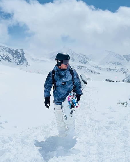 Klant @carlosdchu in Dope Blizzard Snowboard jas Heren Dirt