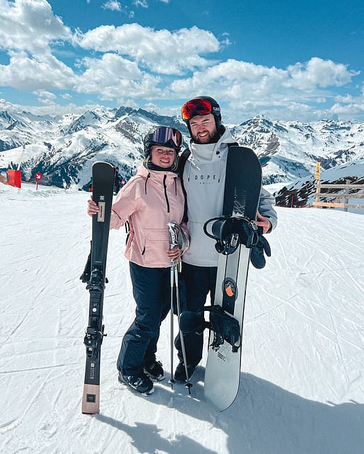 Client @sndx.95 dans Dope Yeti Veste Snowboard Homme Aphex Light Grey