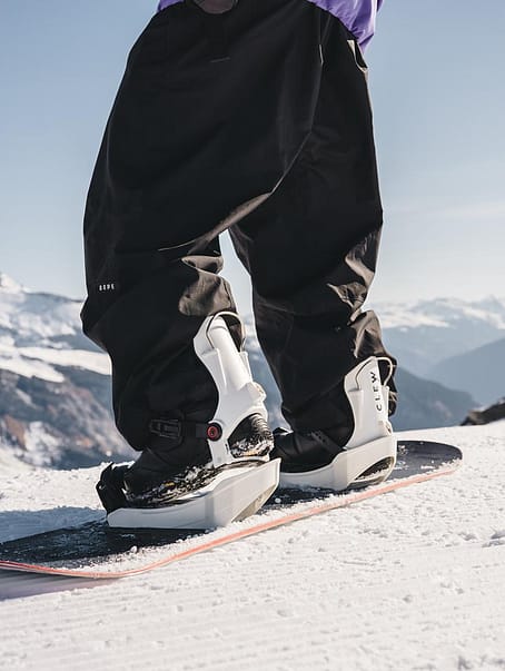 Customer @clew_snowboarding in Dope Big Snowboard Pants Men Black