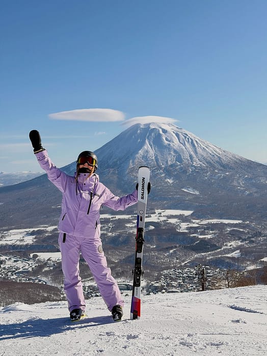 Client @minipensioen dans Dope Blizzard W Full Zip Veste de Ski Femme Faded Violet