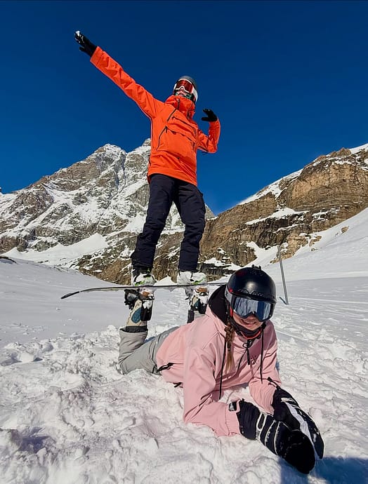 Client @kerolainazz dans Dope Akin Veste Snowboard Homme Orange Renewed