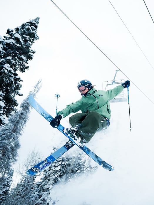 Cliente @freeskiermagazine in Dope Big Pantaloni Snowboard Uomo Olive Green