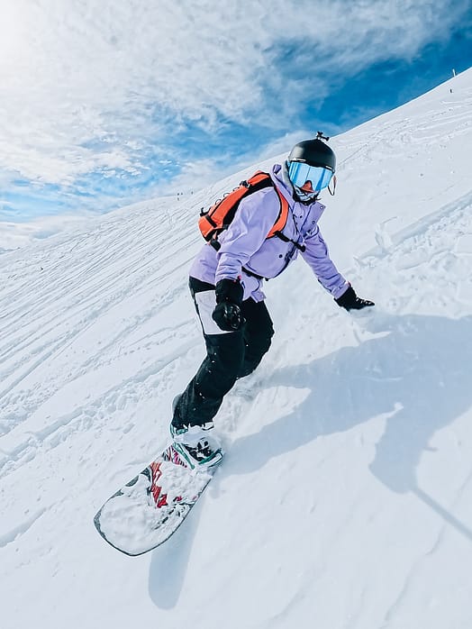 Klant @flocapetanopulos in Dope Adept W Snowboard jas Dames Faded Violet