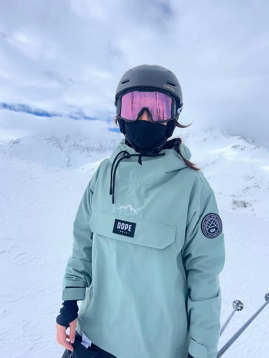Customer @morgane_pr in Dope Blizzard W Ski Jacket Women Faded Green