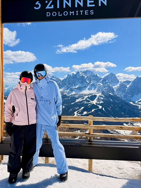 Cliente @we2beyond in Dope Legacy Giacca Snowboard Uomo Light Blue Renewed