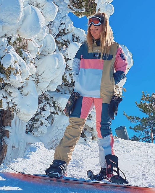 Kunde @leahsachs i Dope Blizzard LE W Snowboardjakke Dame Limited Edition Patchwork Khaki