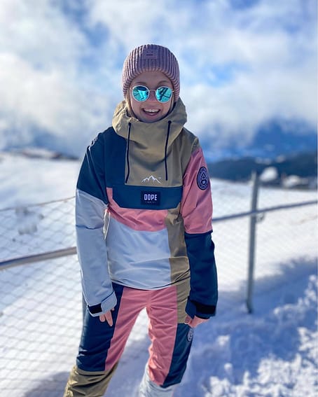 Kunde @marlenisophia i Dope Blizzard LE W Snowboardjakke Dame Limited Edition Patchwork Khaki
