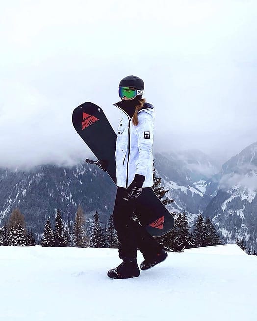 Zákazník @lisaraddi v Montec Doom W 21 Bunda na Snowboard Dámské White Tiedye