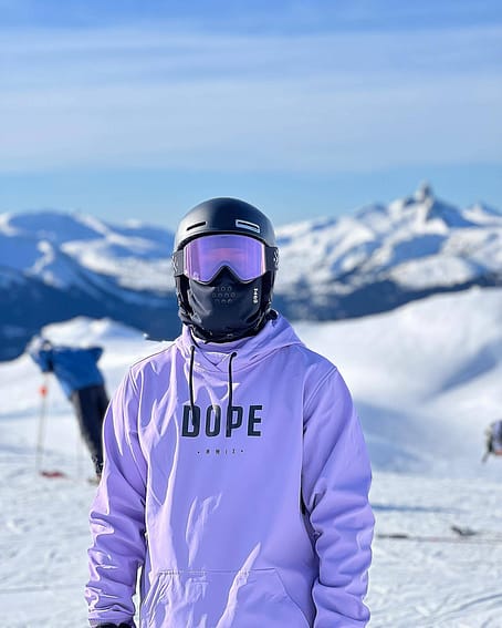 Zákazník @braydonmackenzie v Dope Yeti 21 Bunda na Snowboard Pánské Capital Faded Violet Renewed