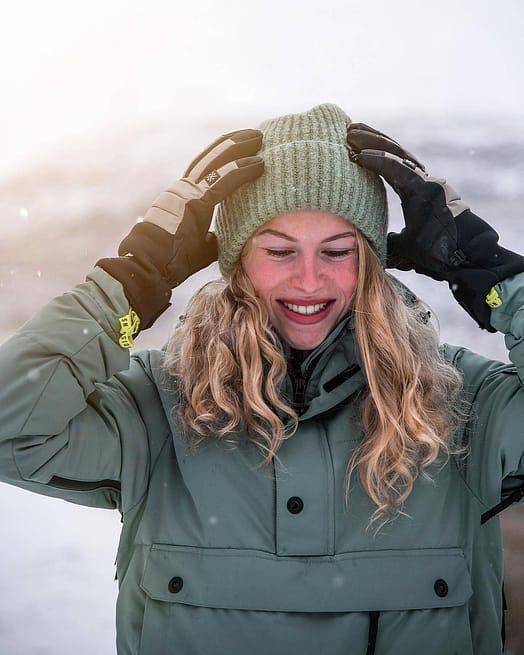 Cliente @oliviasgalleryuk en Dope Chunky 21 Gorro Faded Green