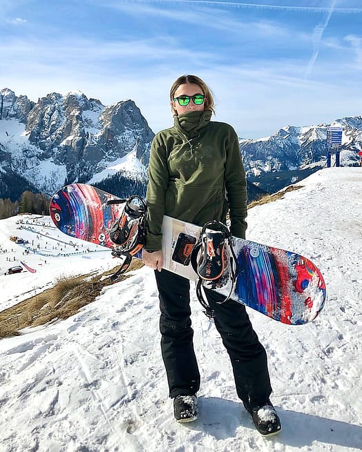 Klient @federicatrabalzini w Dope Cozy II W 21 Bluza Polarowa Kobiety Olive Green