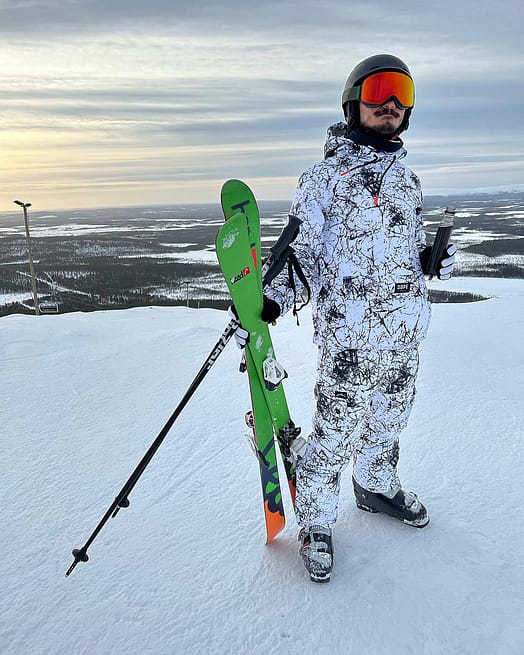 Zákazník @garagetrashracing v Dope Wylie Bunda na Snowboard Pánské Patch Rock Renewed
