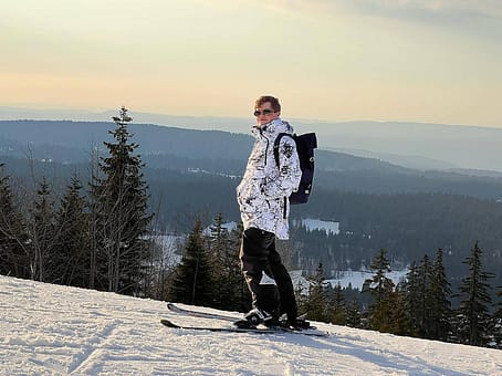 Klient @theobellengeax w Dope Akin 21 Kurtka Narciarska Mężczyźni Rock