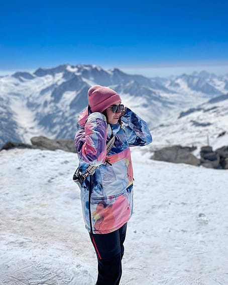 Klient @__katellini__ w Dope Annok W 21 Kurtka Snowboardowa Kobiety Ink