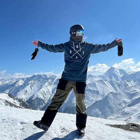 Client @dominik.luukas dans Dope Yeti 2021 Veste de Ski Homme 2X-Up Metal Blue