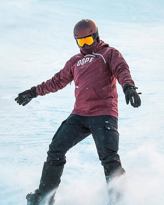 Zákazník @vilmasphotography v Dope Yeti 21 Bunda na Snowboard Pánské Capital Burgundy Renewed