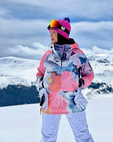 Klient @alexandra.halastauan w Dope Annok W 21 Kurtka Snowboardowa Kobiety Ink