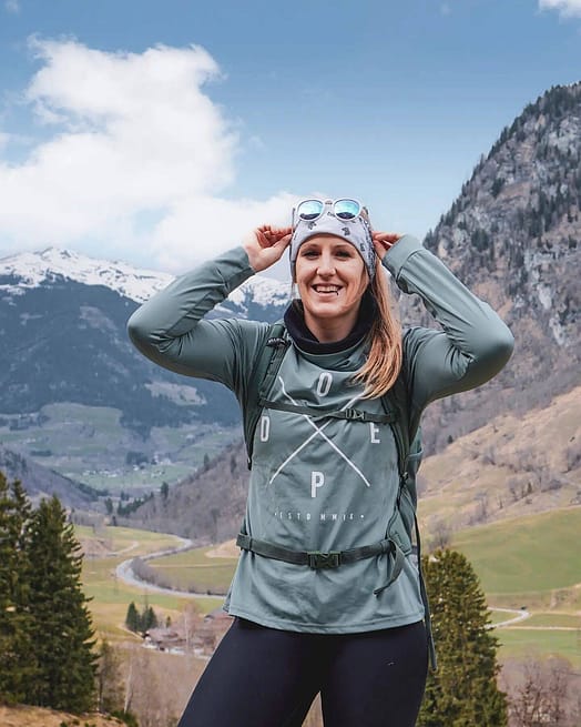 Klient @kriis__2.0 w Dope Snuggle W 21 Top Termiczny Kobiety 2X-Up Faded Green