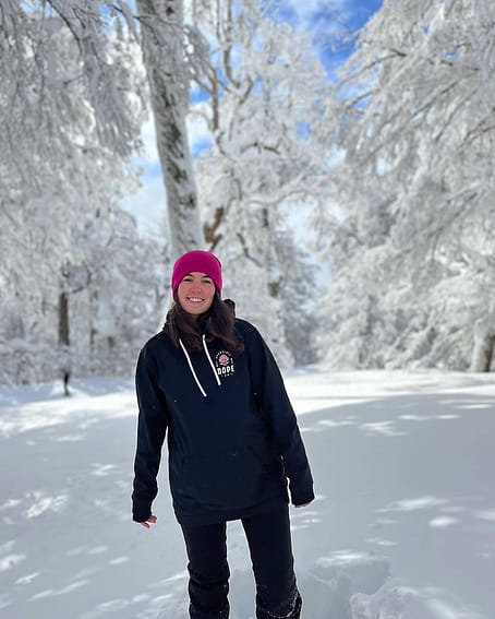 Zákazník @guadisuidini v Dope Yeti W 21 Bunda na Snowboard Dámské Rose Black