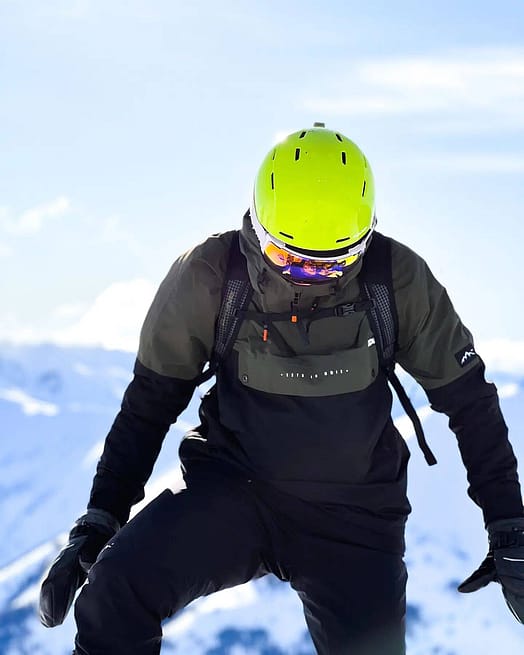 Klant @santioperto12 in Dope Hiker Light Outdoor Jas Heren Olive Green/Black