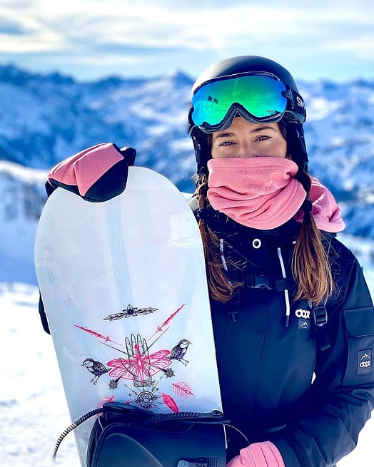 Klant @patricia_nydia in Dope Adept W Snowboard jas Dames Black