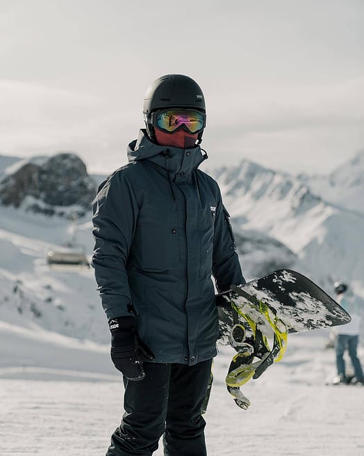 Klant @iamthanhla in Dope Adept Snowboard jas Heren Metal Blue