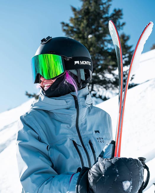 Klant @pyrouu in Montec Moss W Snowboard jas Dames Soft Blue/Black