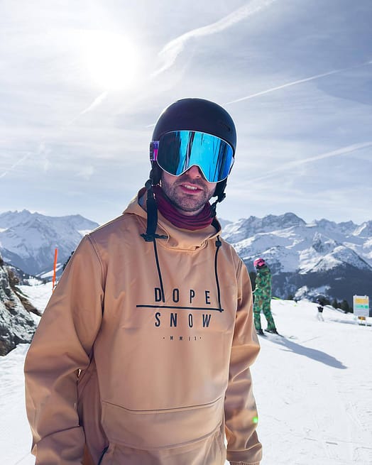 Zákazník @jordiafragma_photography v Dope Wylie Bunda na Snowboard Pánské DS Khaki Yellow Renewed