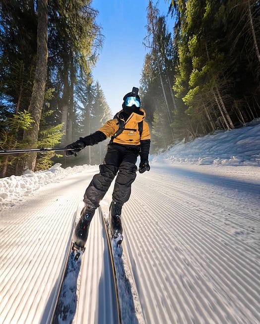 Klant @david_rauchenberger in Montec Dune Snowboard jas Heren Gold/Black
