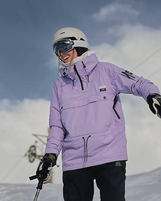 Klant @justinezonne in Dope Annok W Ski jas Dames Faded Violet