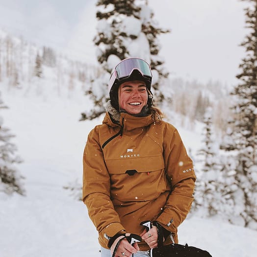 Klient @sophieremick w Montec Dune 21 Kurtka Snowboardowa Mężczyźni Gold