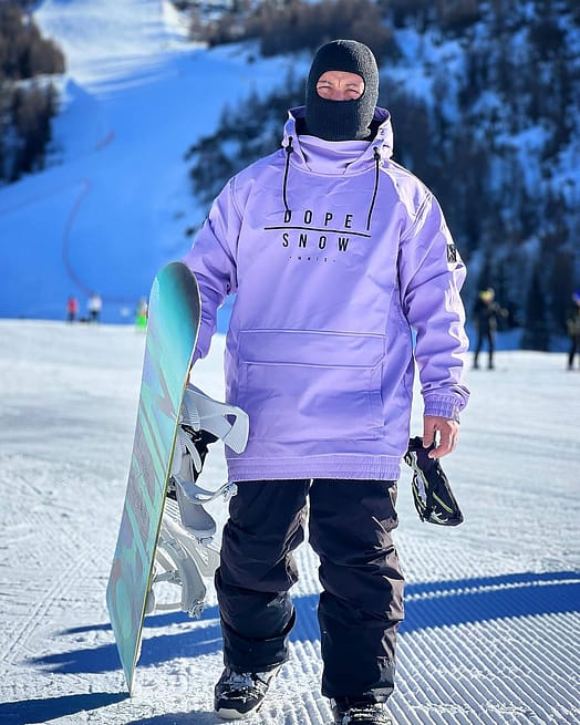 Zákazník @marco_peviani v Dope Wylie Bunda na Snowboard Pánské DS Faded Violet Renewed