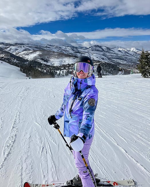 Klant @elegantfocused_divine in Dope Blizzard W Full Zip Snowboard jas Dames Blot Violet