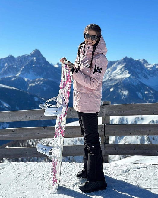 Zákazník @natalie_svobo v Dope Annok W Lyžařská Bunda Dámské Soft Pink