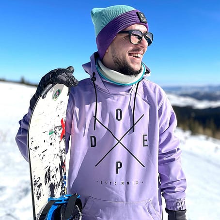 Klant @ratabb in Dope Yeti Snowboard jas Heren 2X-Up Faded Violet