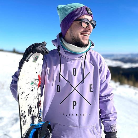 Klant @ratabb in Dope Yeti Snowboard jas Heren 2X-Up Faded Violet